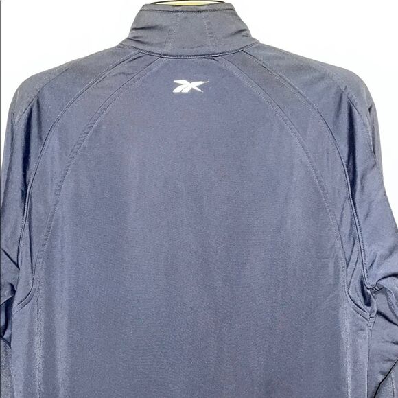 Reebok Men's Navy Jacket with Gold Accents - Picture 8 of 8